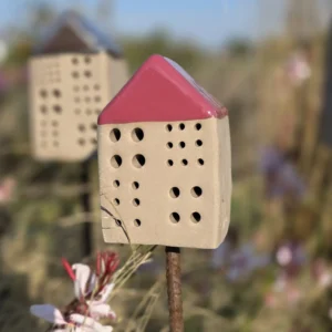 Wildbienenhaus klein in unterschiedlichen Farben (BH-AS-S)