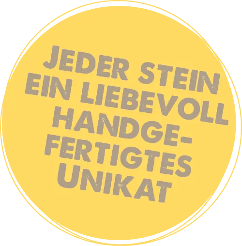 Jeder Bienenstein ist ein liebevoll handgefertigtes Unikat